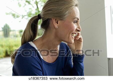 Mature woman on cell phone View Large Photo Image Stock Image - Mature woman on cell phone. Fotosearch