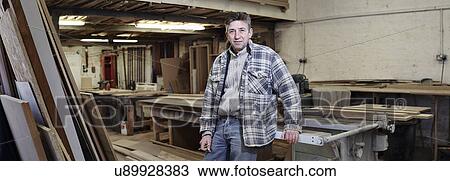 Portrait of a cabinet maker in his workshop View Large Photo Image Stock Image - Portrait of a cabinet maker in his workshop. Fotosearch