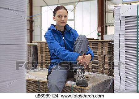 Portrait of factory worker View Large Photo Image Picture - Portrait of factory worker. Fotosearch
