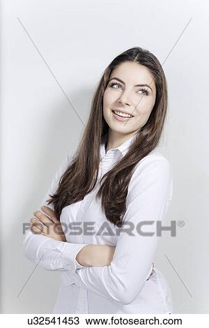 Portrait of young businesswoman View Large Photo Image Stock Image - Portrait of young businesswoman. Fotosearch