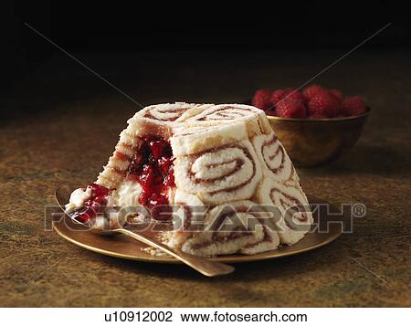 Swiss roll dessert View Large Photo Image Stock Image - Swiss roll dessert. Fotosearch