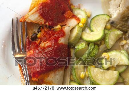 Stock Photo - Close-up of food on plate. Fotosearch