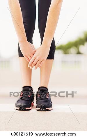 Legs of exercising woman View Large Photo Image Stock Photo - Legs of exercising woman. Fotosearch