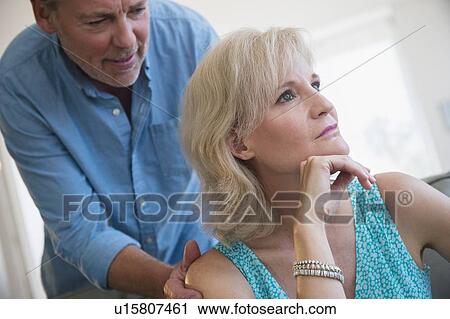 Portrait of couple experiencing relationship difficulties View Large Photo Image Stock Image - Portrait of couple experiencing relationship difficulties. Fotosearch