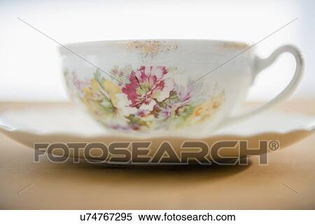 Stock Photography - Studio shot of tea cup. Fotosearch