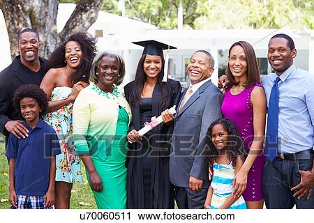 African American Student Celebrates Graduation View Large Photo Image Stock Image - African American Student Celebrates Graduation. Fotosearch