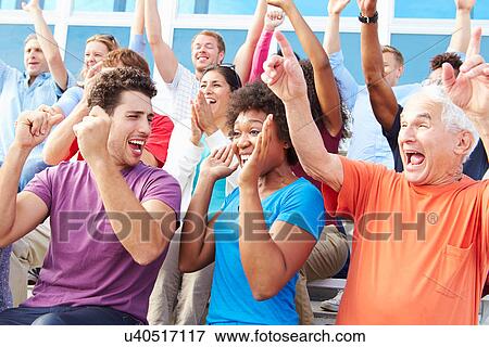 Audience Cheering At Outdoor Concert Performance View Large Photo Image Stock Photo - Audience Cheering At Outdoor Concert Performance. Fotosearch
