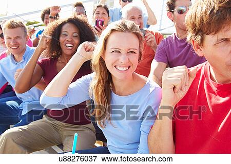 Audience Cheering At Outdoor Concert Performance View Large Photo Image Stock Photo - Audience Cheering At Outdoor Concert Performance. Fotosearch