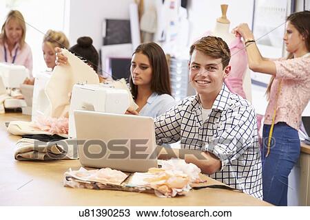 College Students Studying Fashion And Design View Large Photo Image Stock Image - College Students Studying Fashion And Design. Fotosearch