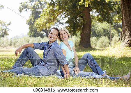 Couple in the country View Large Photo Image Stock Photography - Couple in the country. Fotosearch