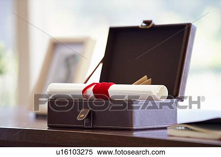 Documents And Letters In Keepsake Box On Desk View Large Photo Image Stock Photography - Documents And Letters In Keepsake Box On Desk. Fotosearch