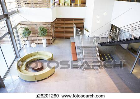 Empty Reception Area In Modern Office View Large Photo Image Stock Image - Empty Reception Area In Modern Office. Fotosearch