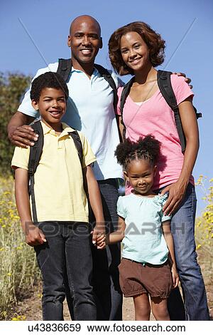 Family on country hike View Large Photo Image Stock Photo - Family on country hike. Fotosearch