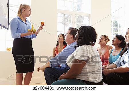 Group Of Overweight People Attending Diet Club View Large Photo Image Stock Photography - Group Of Overweight People Attending Diet Club. Fotosearch
