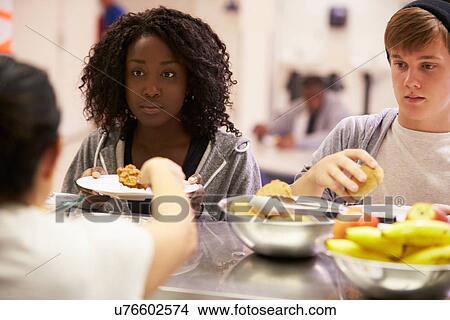 Picture - Kitchen Serving Food In Homeless Shelter. Fotosearch