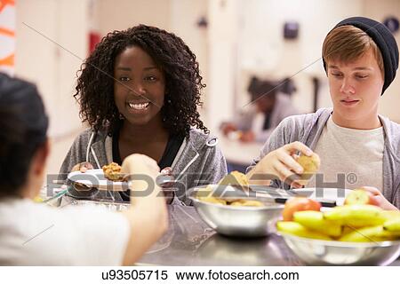 Stock Photography - Kitchen Serving Food In Homeless Shelter. Fotosearch