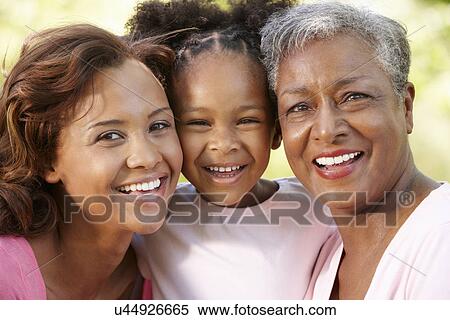 Stock Photography - Multi-generation family portrait. Fotosearch