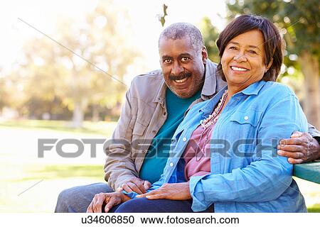 Outdoor Portrait Of Loving Senior Couple View Large Photo Image Stock Image - Outdoor Portrait Of Loving Senior Couple. Fotosearch