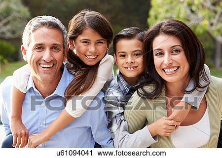 Portrait Of Hispanic Family In Countryside View Large Photo Image Stock Image - Portrait Of Hispanic Family In Countryside. Fotosearch