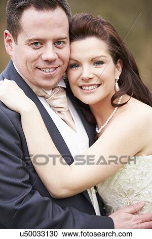 Romantic Bride And Groom On Wedding Day View Large Photo Image Stock Image - Romantic Bride And Groom On Wedding Day. Fotosearch