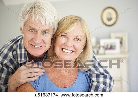 Senior couple at home View Large Photo Image Picture - Senior couple at home. Fotosearch