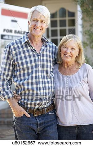 Senior couple moving house View Large Photo Image Stock Photo - Senior couple moving house. Fotosearch