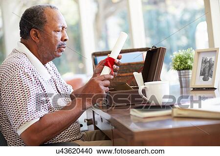 Senior Man Putting Will Into Box View Large Photo Image Stock Image - Senior Man Putting Will Into Box. Fotosearch