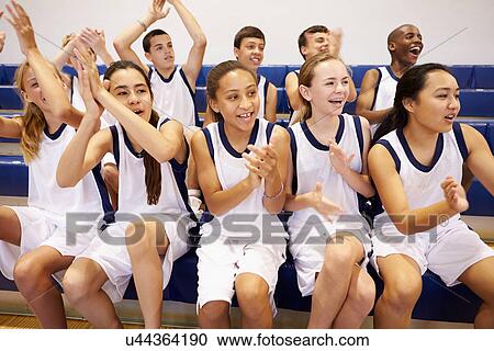 Spectators Watching High School Basketball Team Match View Large Photo Image Stock Image - Spectators Watching High School Basketball Team Match. Fotosearch