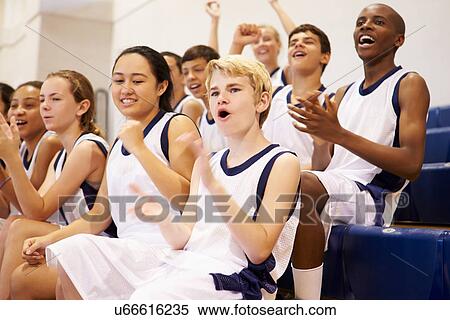 Spectators Watching High School Basketball Team Match View Large Photo Image Stock Photography - Spectators Watching High School Basketball Team Match. Fotosearch
