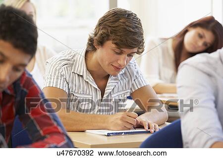 Students in class View Large Photo Image Stock Image - Students in class. Fotosearch