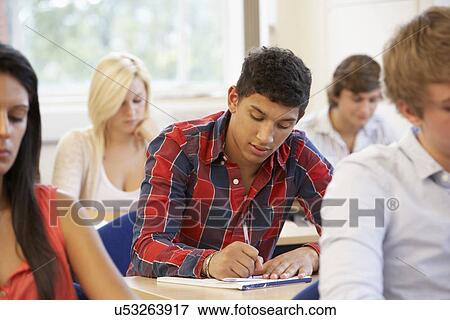 Students in class View Large Photo Image Stock Photo - Students in class. Fotosearch