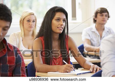 Students in class View Large Photo Image Stock Photograph - Students in class. Fotosearch