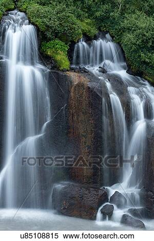 Cascade View Large Photo Image Stock Photography - Cascade. Fotosearch