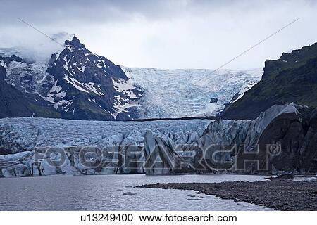 Glacier panorama View Large Photo Image Stock Image - Glacier panorama. Fotosearch