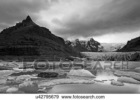Glacier panorama View Large Photo Image Stock Photo - Glacier panorama. Fotosearch
