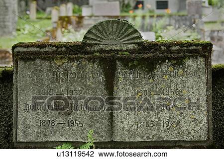 Stock Image - Gravestones. Fotosearch