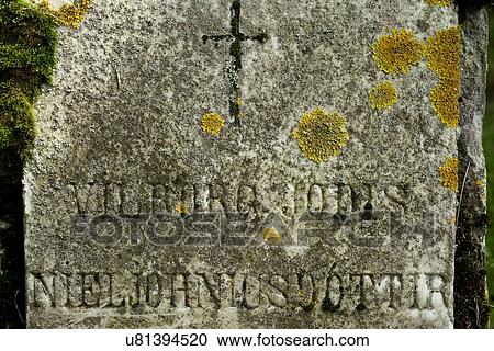 Stock Image - Gravestones. Fotosearch