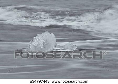 Stock Image - Iceberg study. Fotosearch