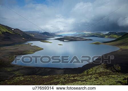 Iceland summer storm panorama View Large Photo Image Picture - Iceland summer storm panorama. Fotosearch