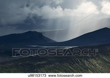 Iceland summer storm panorama View Large Photo Image Stock Image - Iceland summer storm panorama. Fotosearch