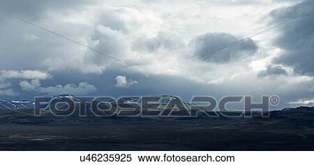 Iceland summer storm panorama View Large Photo Image Stock Photography - Iceland summer storm panorama. Fotosearch
