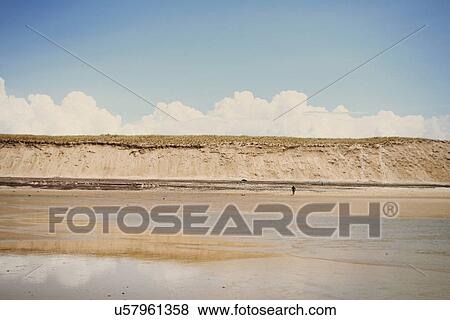 Stock Photo - Beach, Lacanau, France. Fotosearch