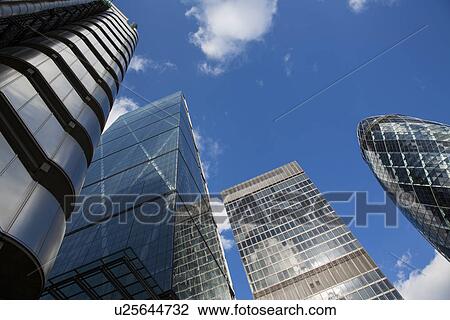 Canary Wharf, Gherkin, London, England View Large Photo Image Stock Image - Canary Wharf, Gherkin, London, England. Fotosearch