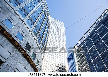Stock Photo - Canary Wharf, London, England. Fotosearch
