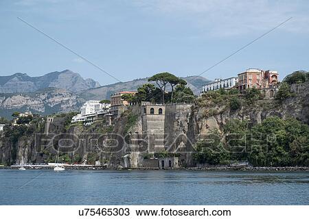 Cliffs, Sorrento, Napoli, Campania, Italia View Large Photo Image Stock Image - Cliffs, Sorrento, Napoli, Campania, Italia. Fotosearch