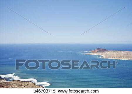 Stock Photography - Coastline, Lanzarote, Spain. Fotosearch