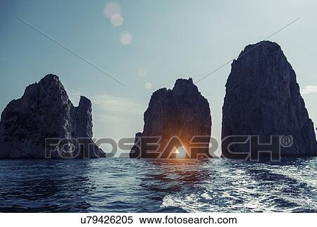 Faraglioni of Capri, Napoli, Campania, Italia View Large Photo Image Stock Photography - Faraglioni of Capri, Napoli, Campania, Italia. Fotosearch