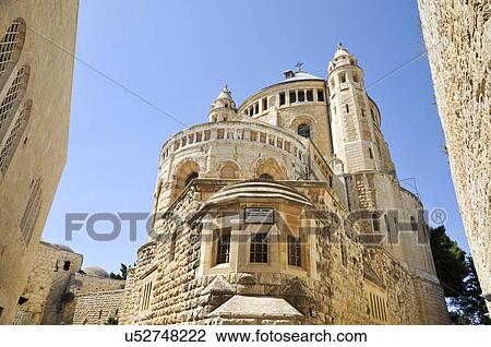 Hagia Maria Sion Abbey (Dormition Abbey), Jerusalem, Israel View Large Photo Image Stock Image - Hagia Maria Sion Abbey (Dormition Abbey), Jerusalem, Israel. Fotosearch