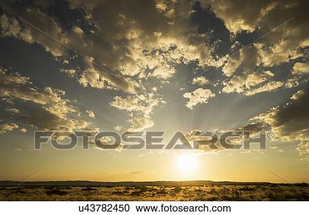 Namibian sunset View Large Photo Image Stock Image - Namibian sunset. Fotosearch