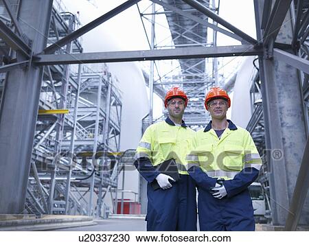 Portrait of workers in biomass facility View Large Photo Image Stock Image - Portrait of workers in biomass facility. Fotosearch